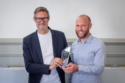 Rico Travella und Loic Ecoffey_Ethics in Finance Award 2023_ABS