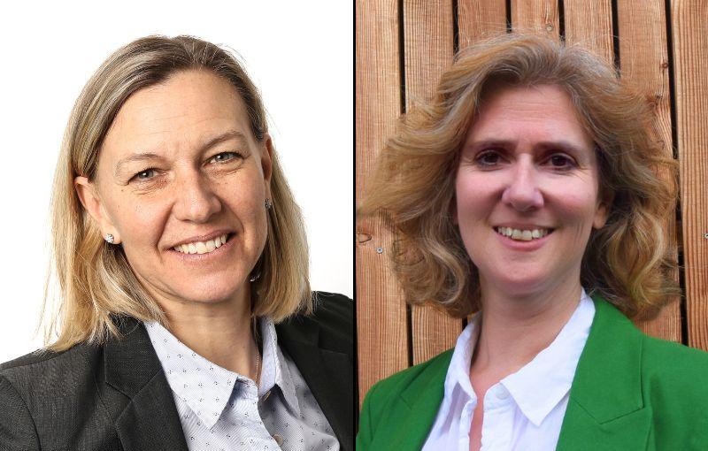 Julia Trzicky und Michaela Suter